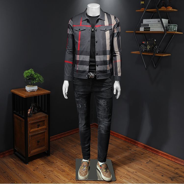 New Fashion B Logo Men's JacketPD052025090203