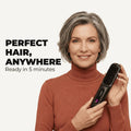 Rechargeable Hair Straightener, Portable Straightener Brush for Travel