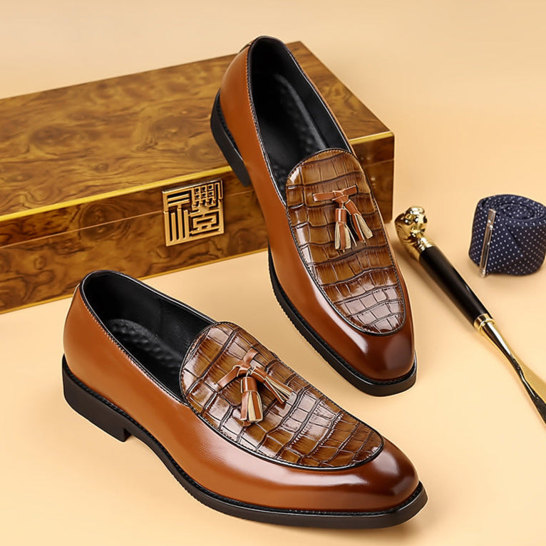 New leather Formal Men's ShoesPD052026042301