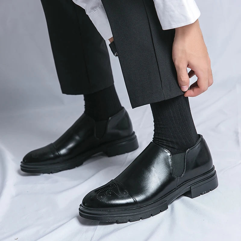 New leather Formal Men's ShoesPD052026061101