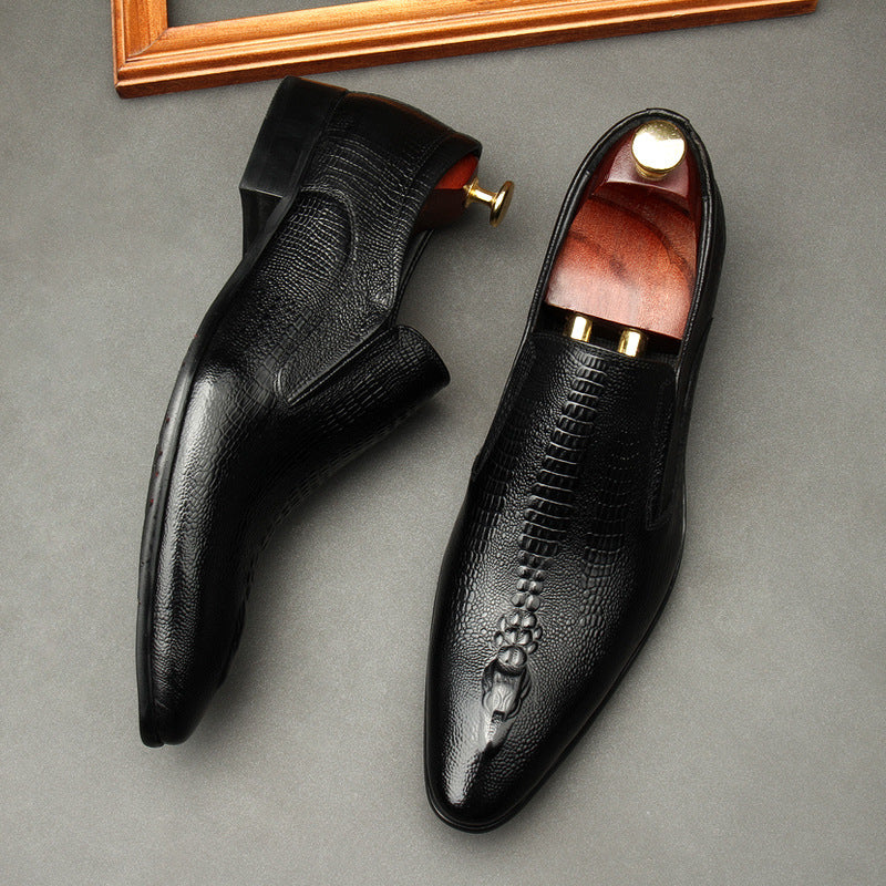 New leather Formal Men's ShoesPD052026042304