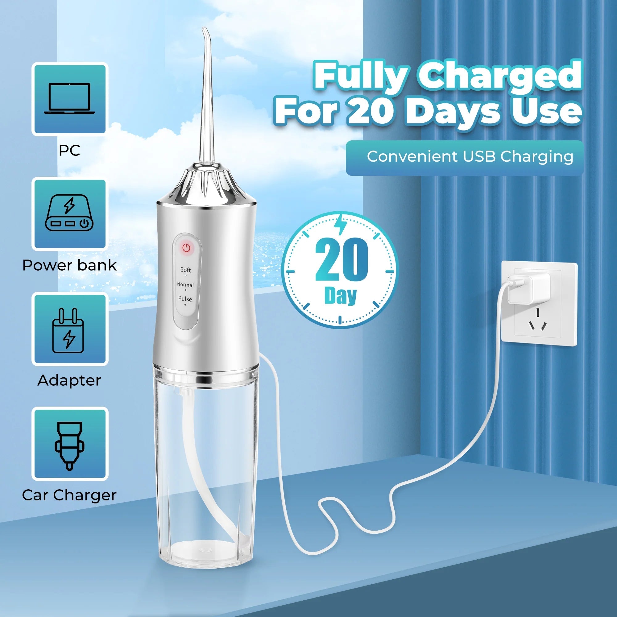 Cordless Oral Irrigator – 4 Tips