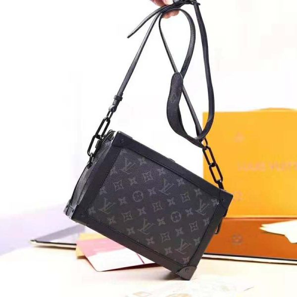 Black A Grade Leather V Logo Bags-WX05202362803