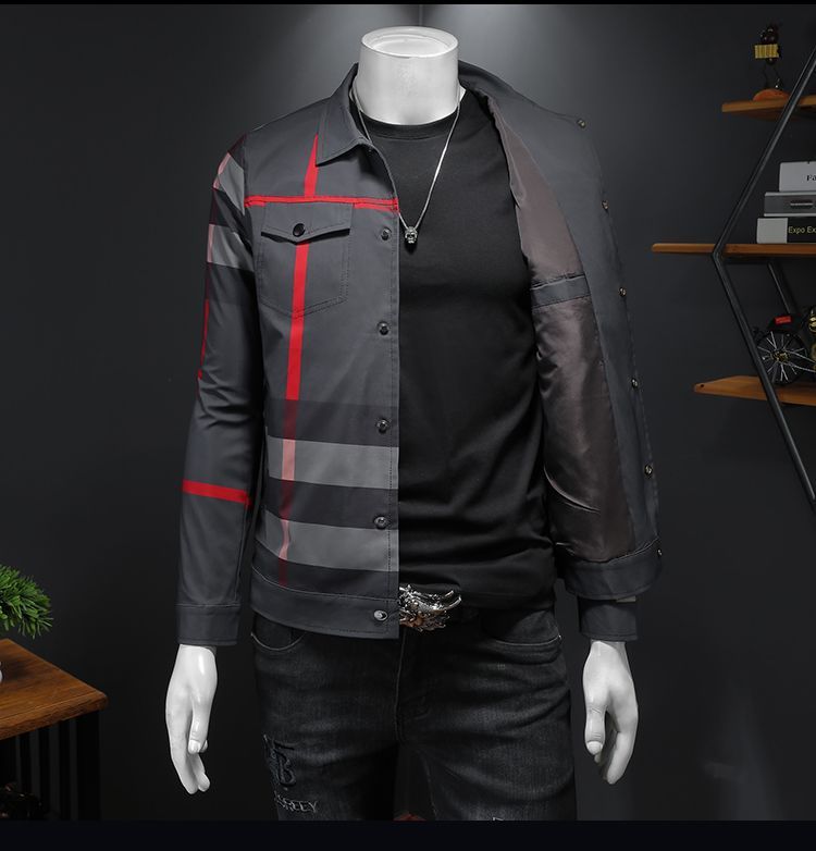 New Fashion B Logo Men's JacketPD052025090203