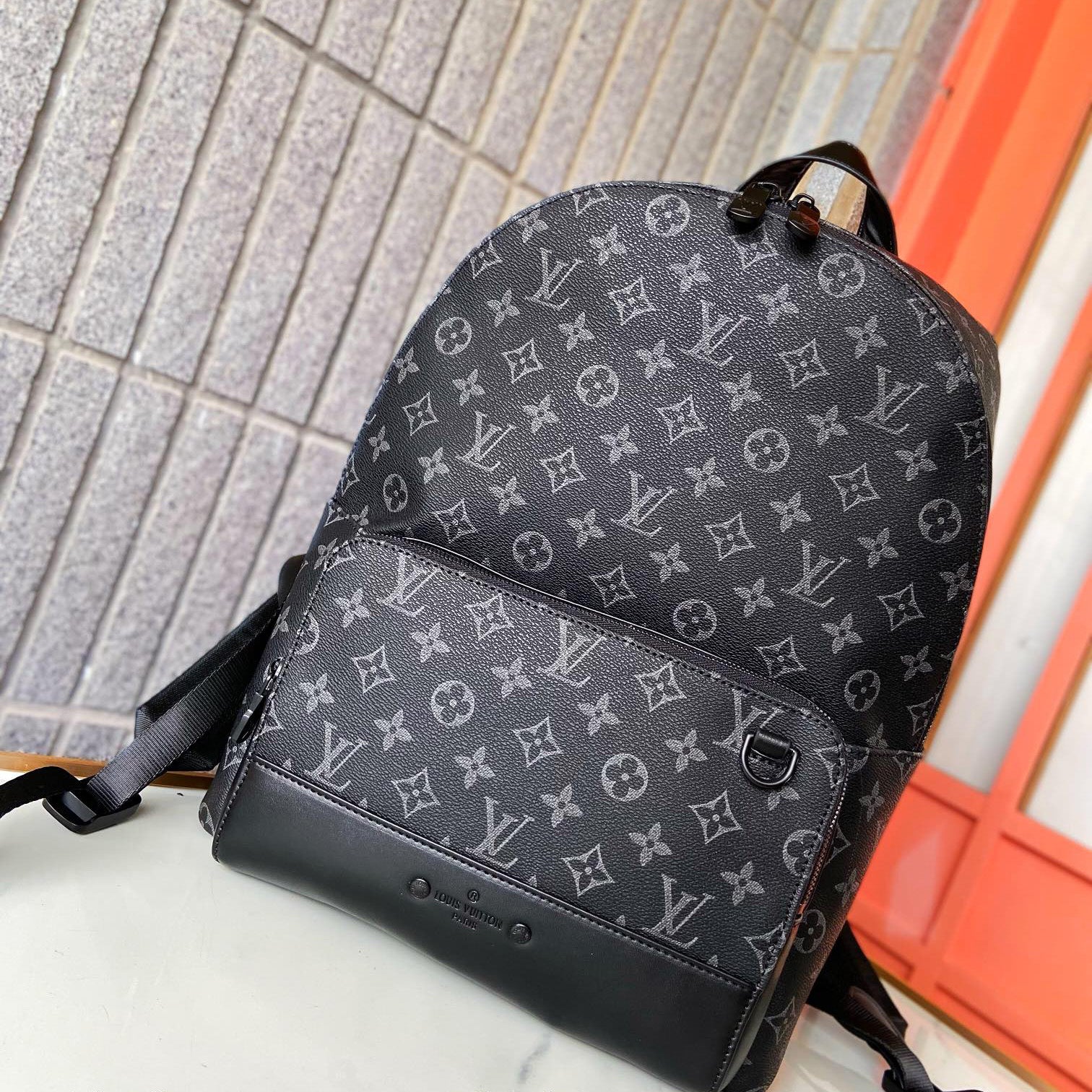 New 2024 Fashion style V Logo real leather Backpack bagsXC052024071903