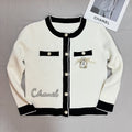 New Black and White C Logo Women's SweatersPD052024091101