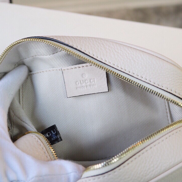 New White Leather Women's Bags