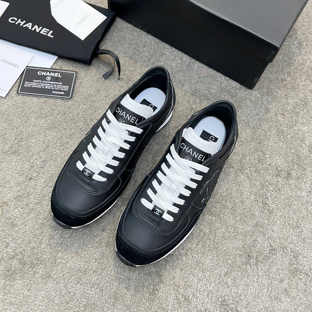 New C Logo Handmade Fashion Women's SneakersXC052025042805