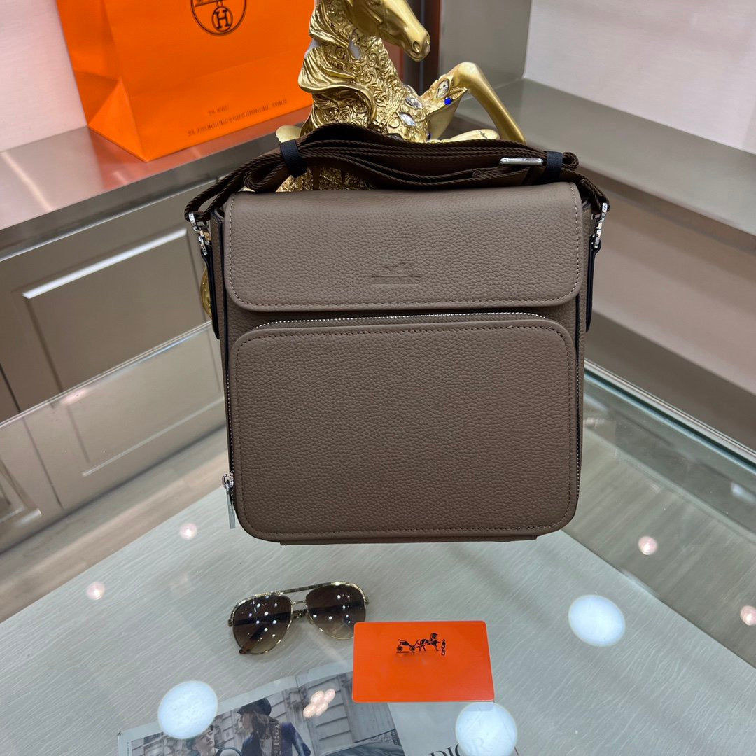 New Fashion real leather Handmade H Men's Bags-XC052023122201