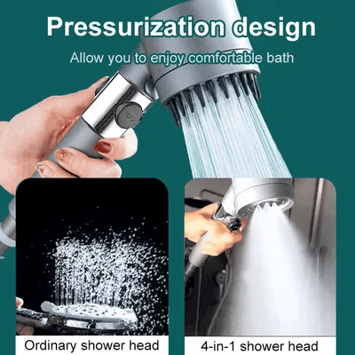 🚿Multi-functional High Pressure Shower Head Set🚀
