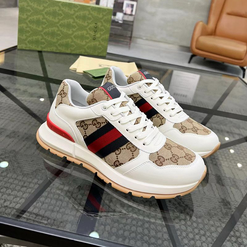 New Fashion G Logo Handmade Men's SneakersXC052025101402