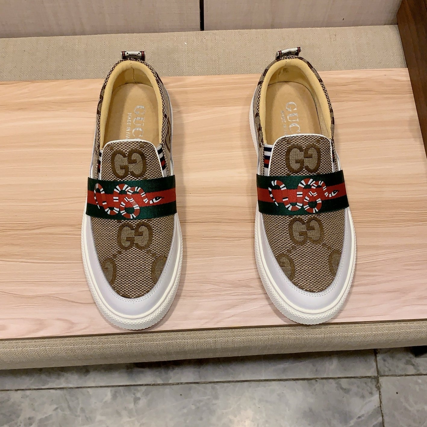 New Fashion G Logo leather Mens LoafersPD052025052603