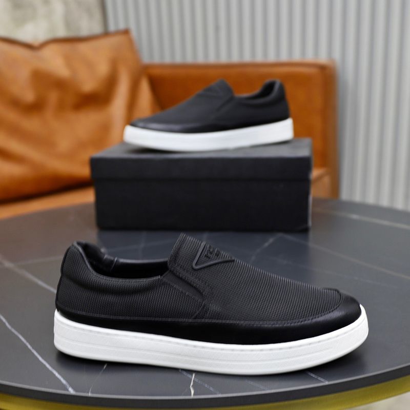 New Black P Handmade Men's SneakersXC062026021201