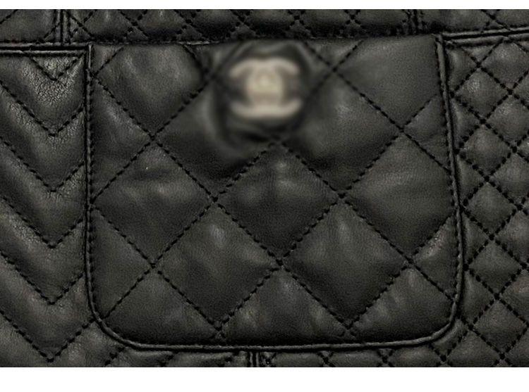 New Genuine Leather Diamond Chain Skirt For Women 10240108LY07