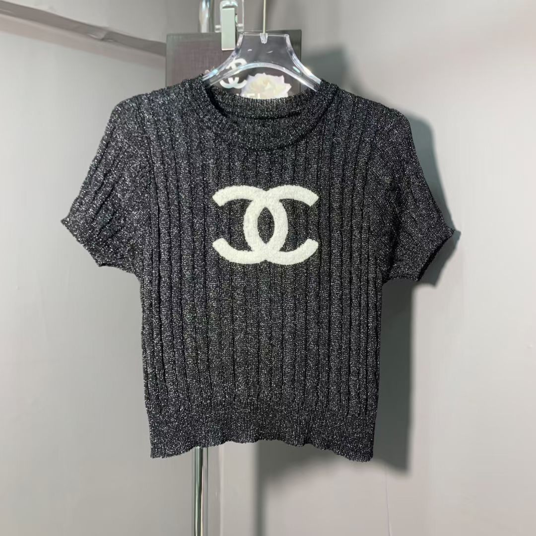 New White and Black women's T-shirtPD052025012203