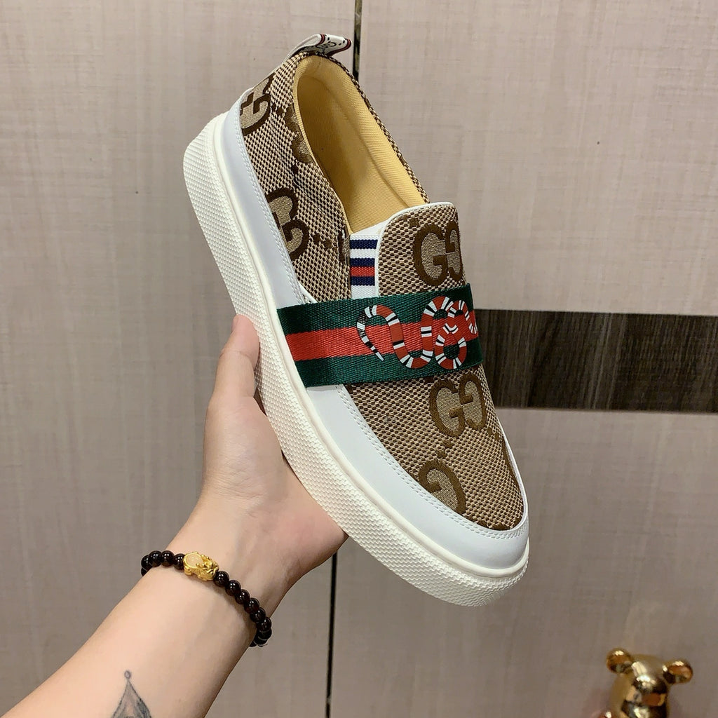 New Fashion G Logo leather Mens LoafersPD052025052603