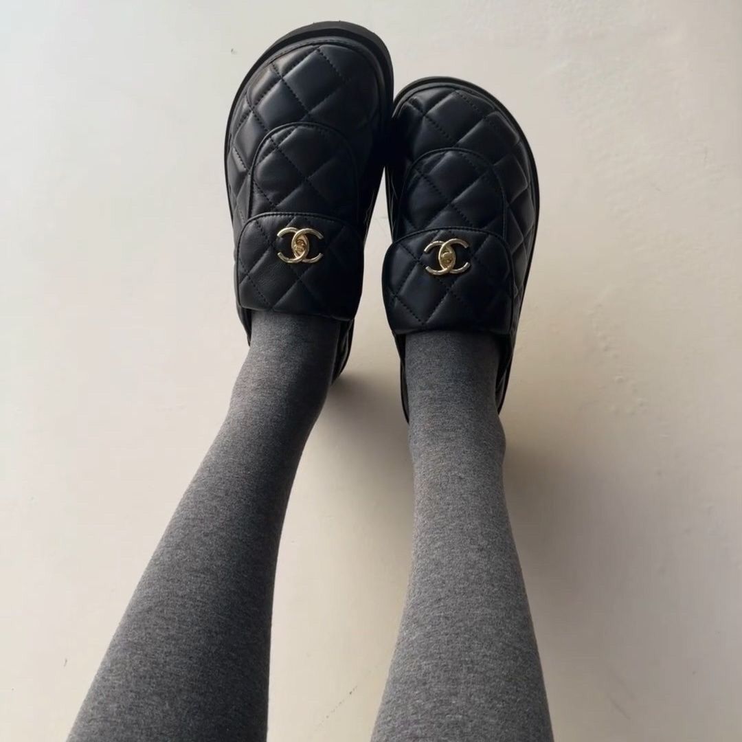 New Fashion C Logo Handmade Women's shoesPD052025052010