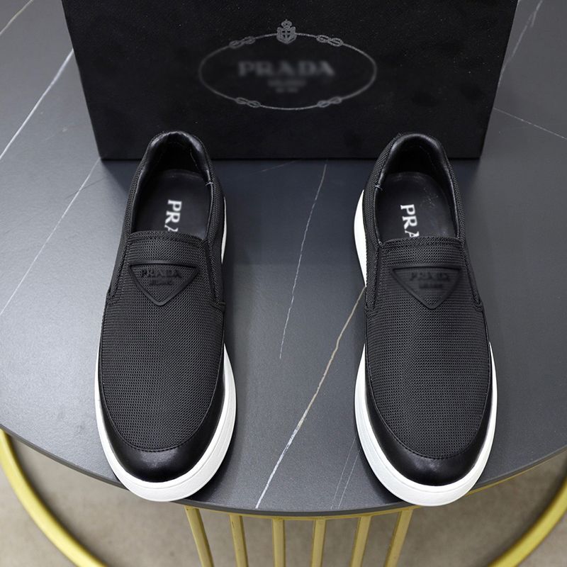 New Black P Handmade Men's SneakersXC062026021201