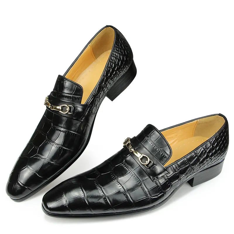 New leather Formal Men's ShoesPD052026042305