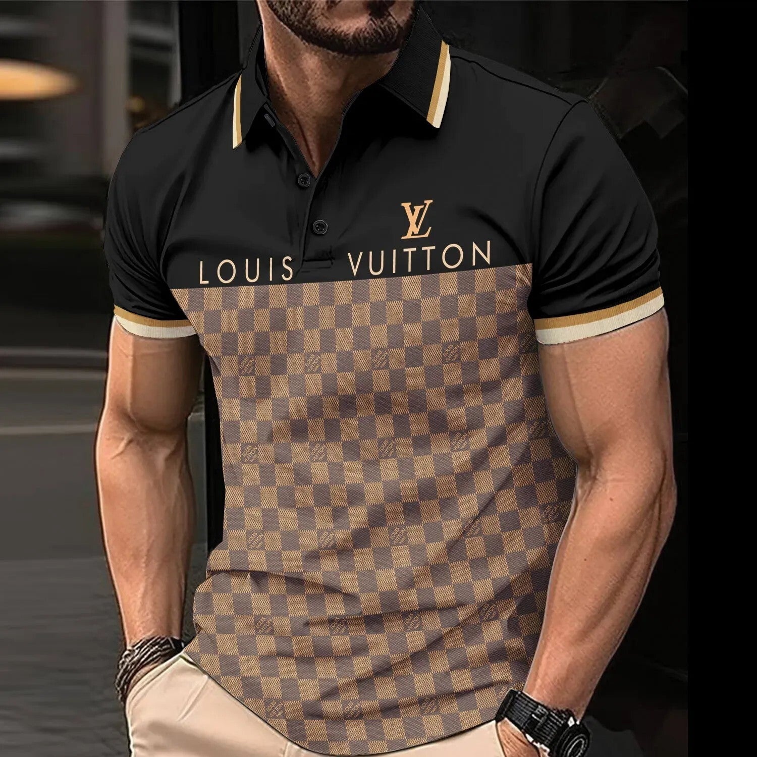 new Fashion Handmade V Logo men's TshirtXC052026062602