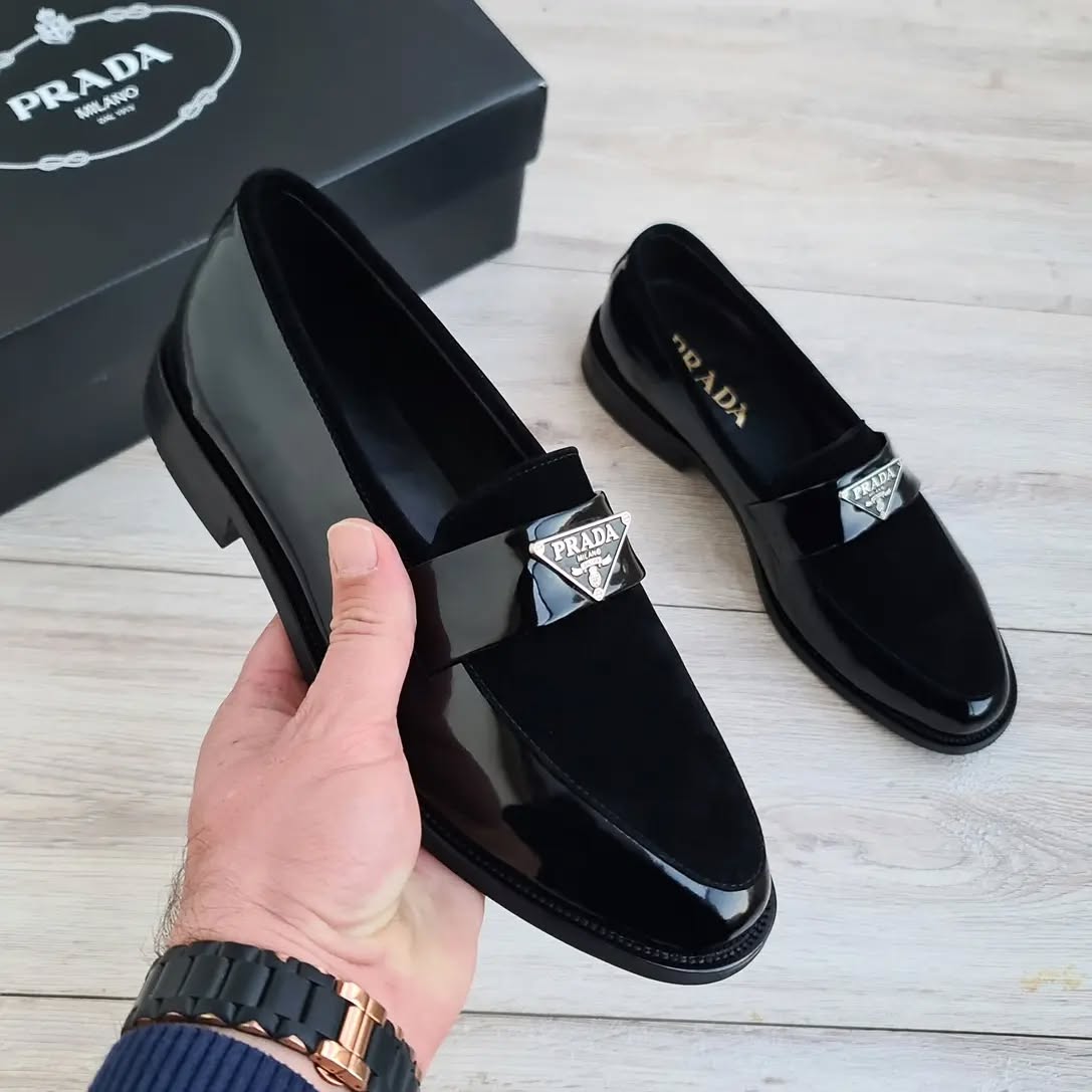 New Fashion Handmade Leather Men's LoafersXC052026012305