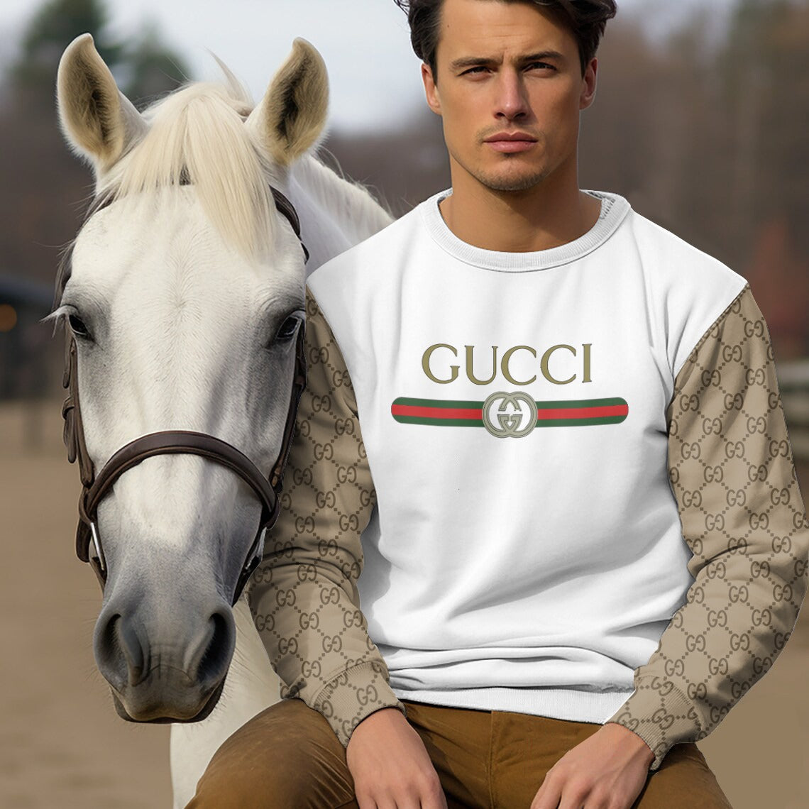 New Fashion G logo Handmade Men's Sweatshirt052025111201