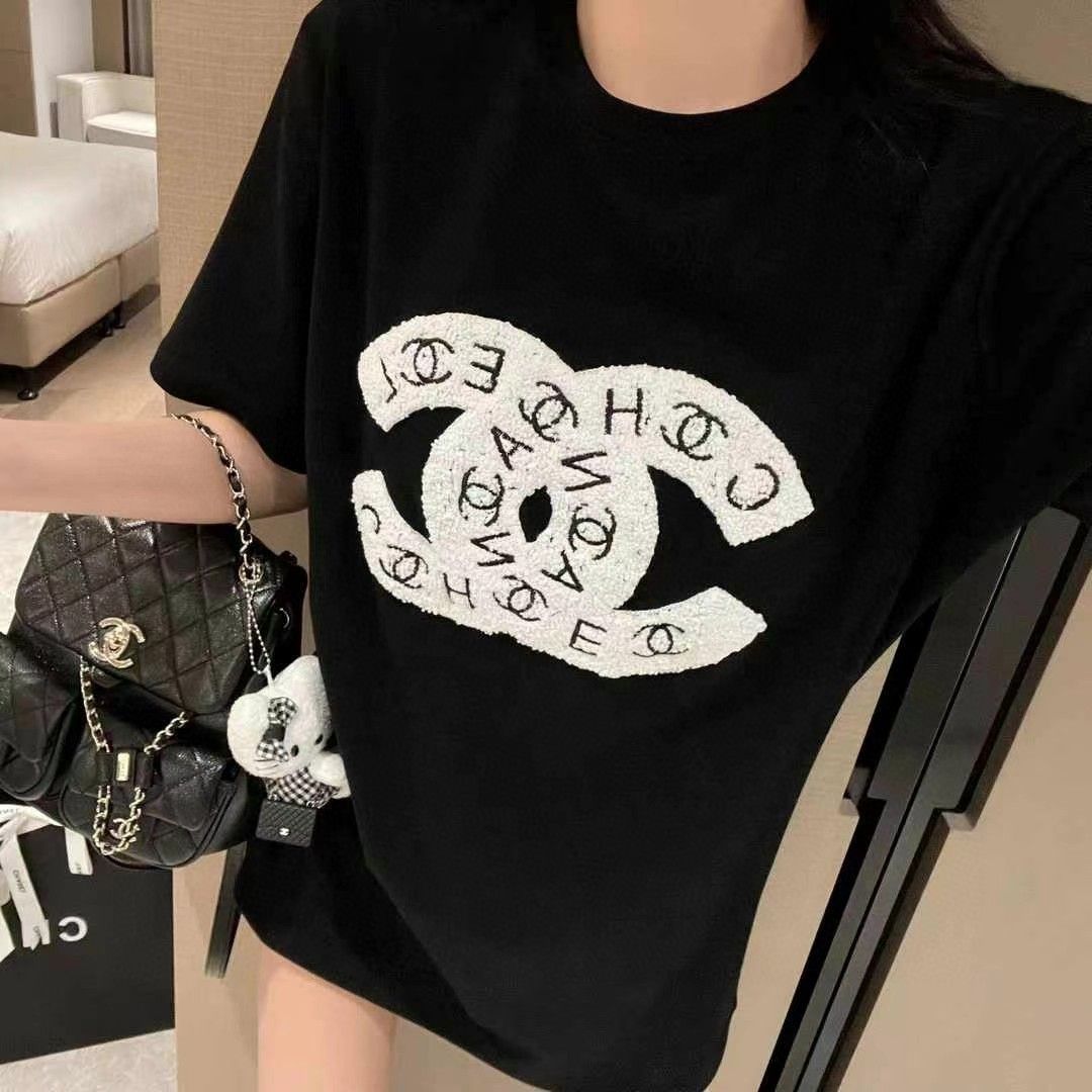 New White and Black women's T-shirtPD052025012202