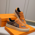New Leather Fashion V Logo Men's sneakersXC052025110608