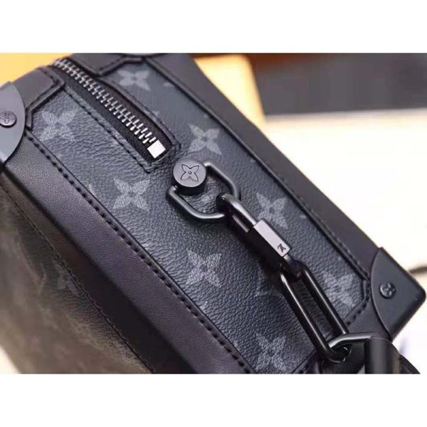 Black A Grade Leather V Logo Bags-WX05202362803