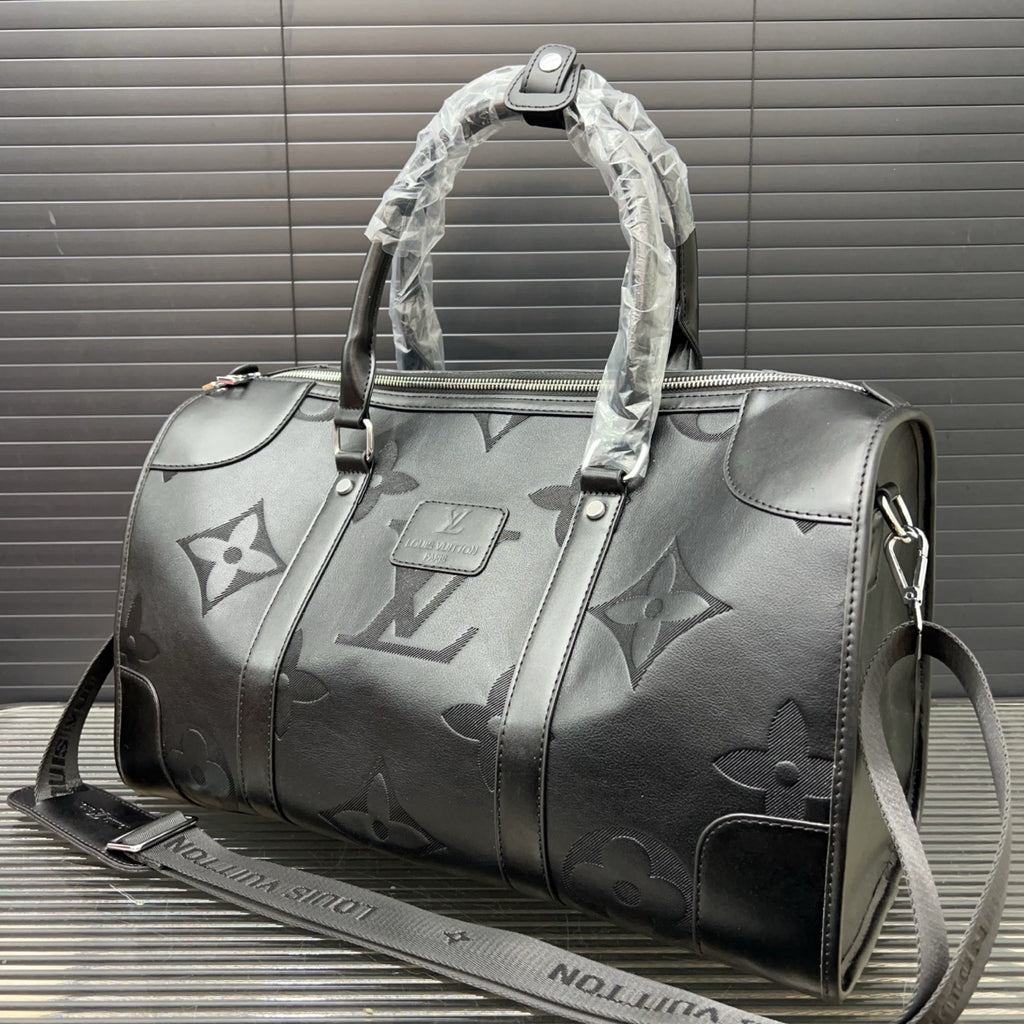 new Black Leather V Logo 45cm fashion bagsXC052025102001