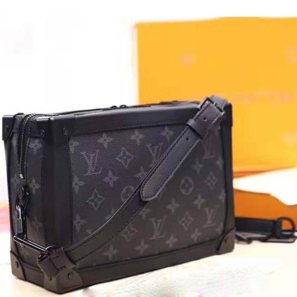 Black A Grade Leather V Logo Bags-WX05202362803