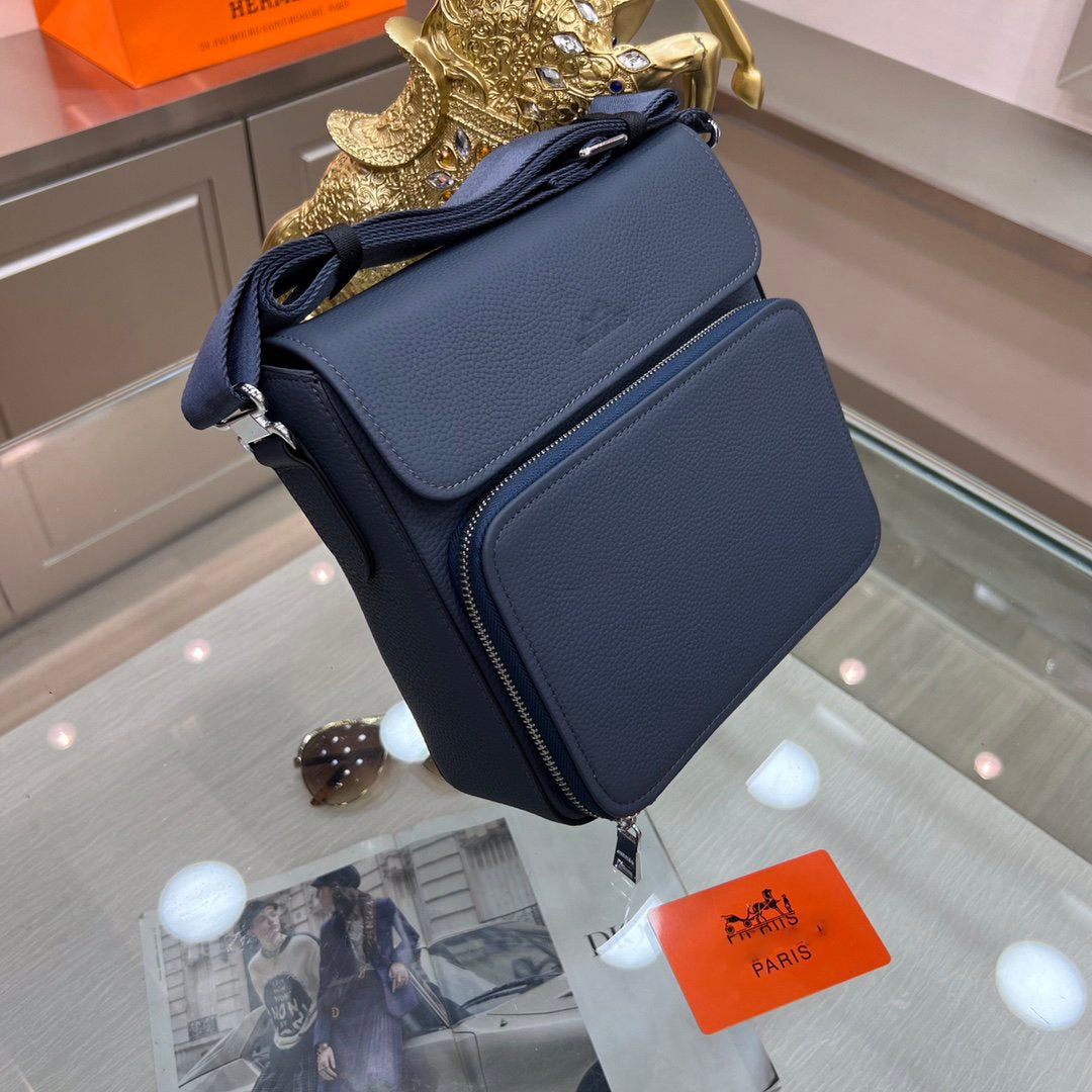 New Fashion real leather Handmade H Men's Bags-XC052023122201