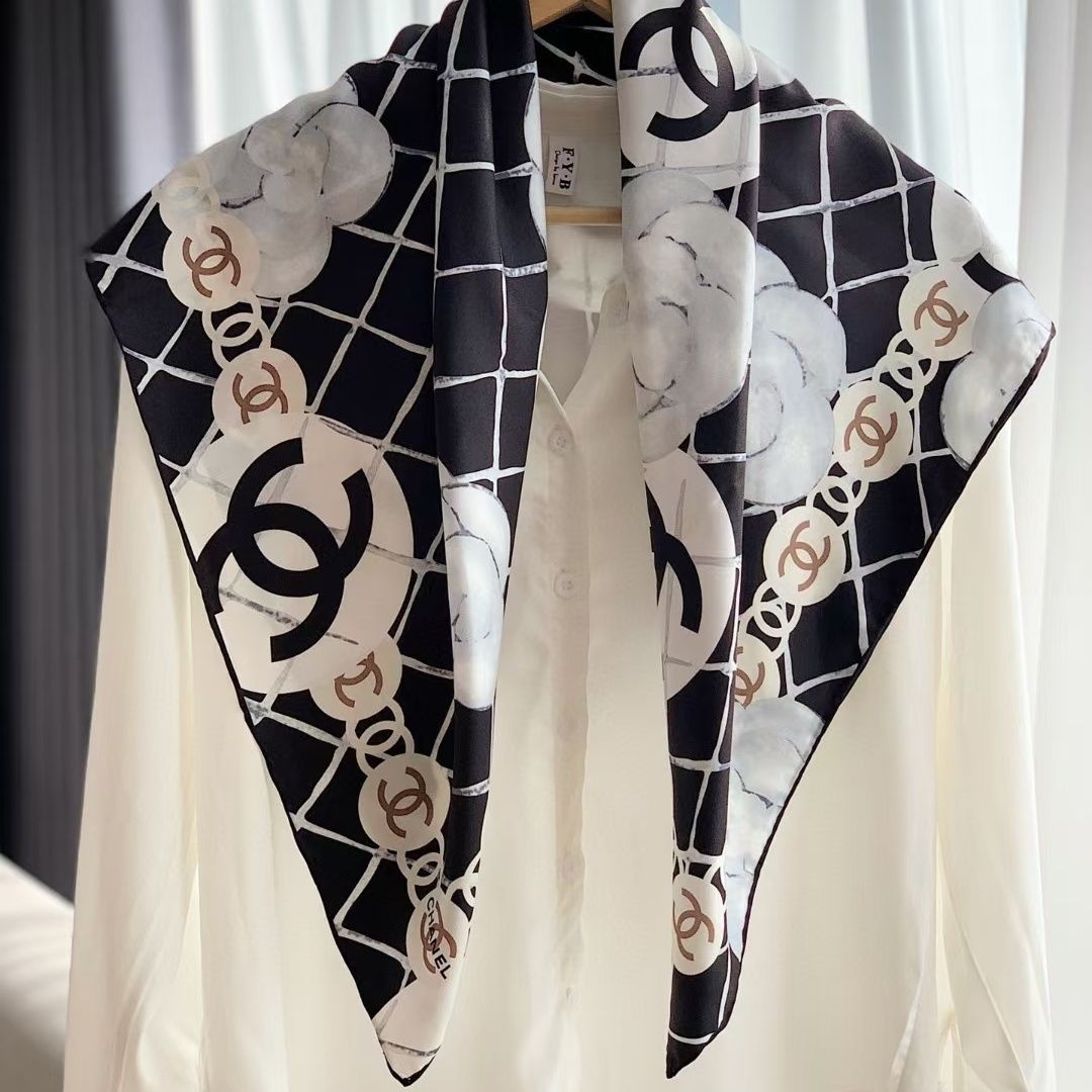 New Black C Fashion Women's ScarfXC052026081001