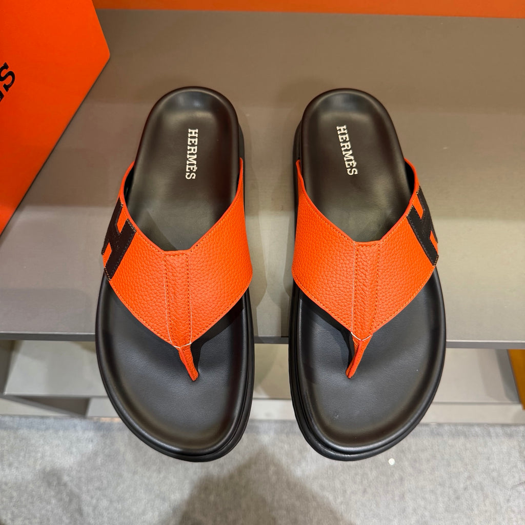 New Fashion leather Handmade Men's SlippersXC05202603305