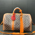 New V Logo handmade Leather fashion BagsXC052024022405