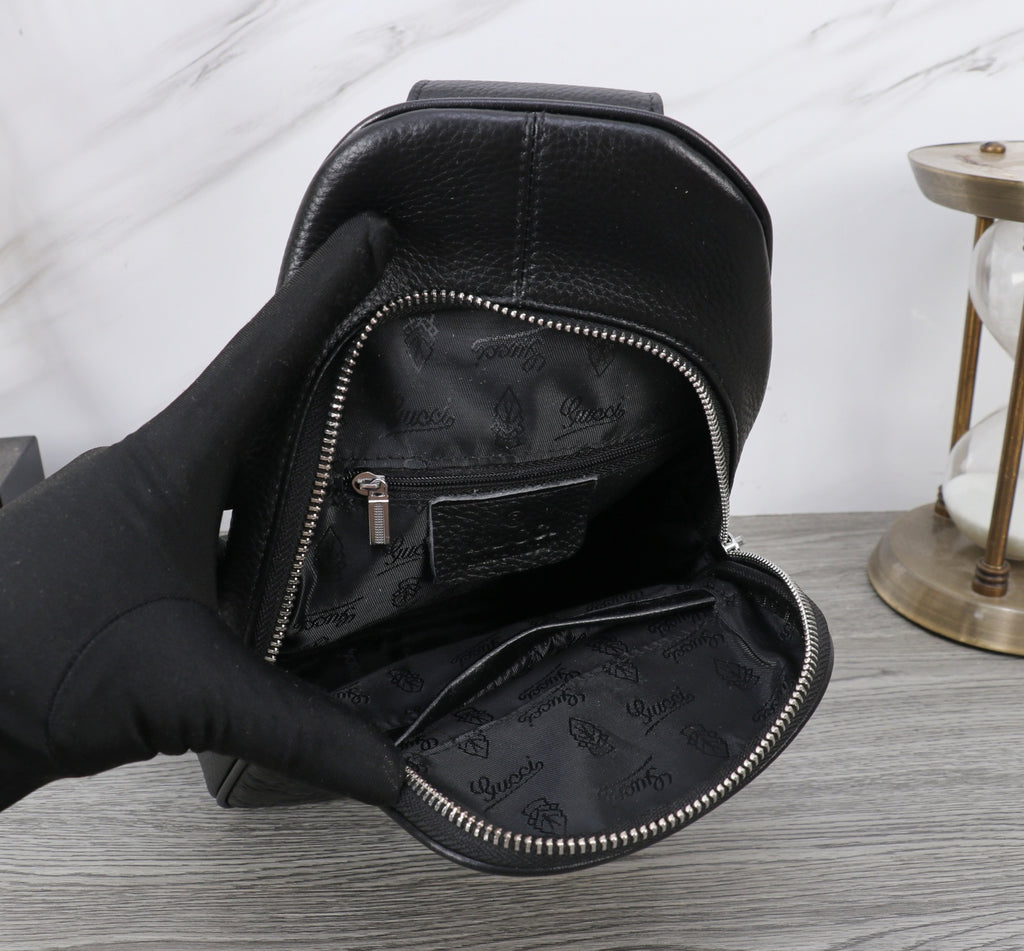 New G Logo Real Leather Men's bagsXC052025081311