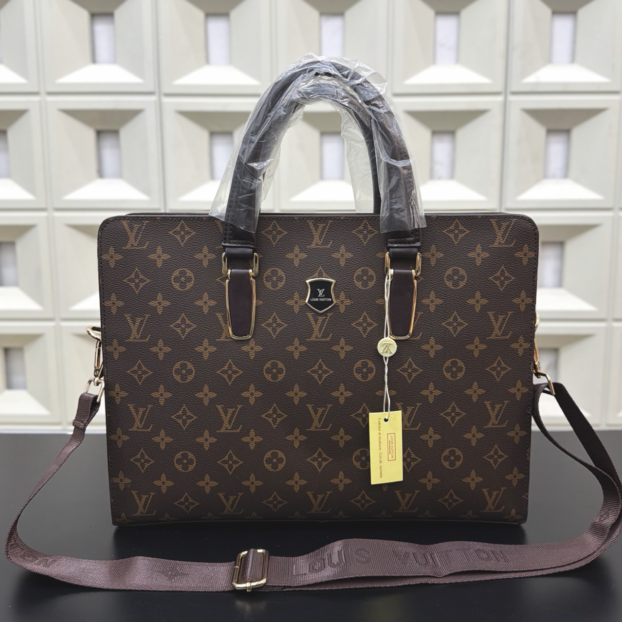 New Black Leather Male or Female BagsXC052026020306