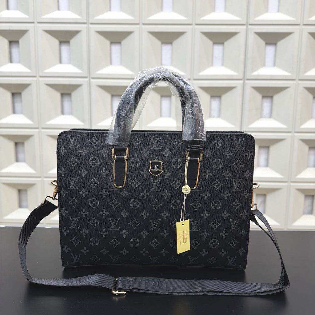 New Black Leather Male or Female BagsXC052026020306