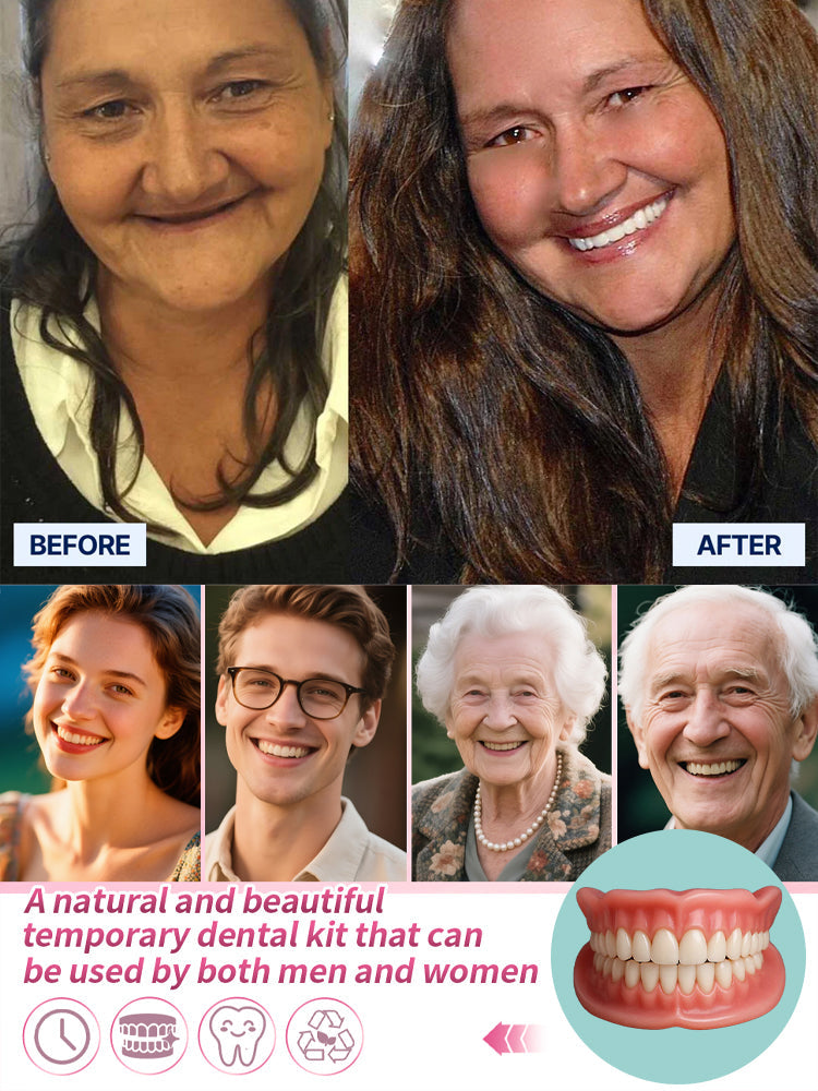 🔥High-quality denture set🔥👍Buy one get one free, 98.9% positive reviews, 99% repurchase rate!👍
