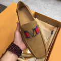 Men's Camel Suede Loafer