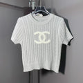 New White and Black women's T-shirtPD052025012203