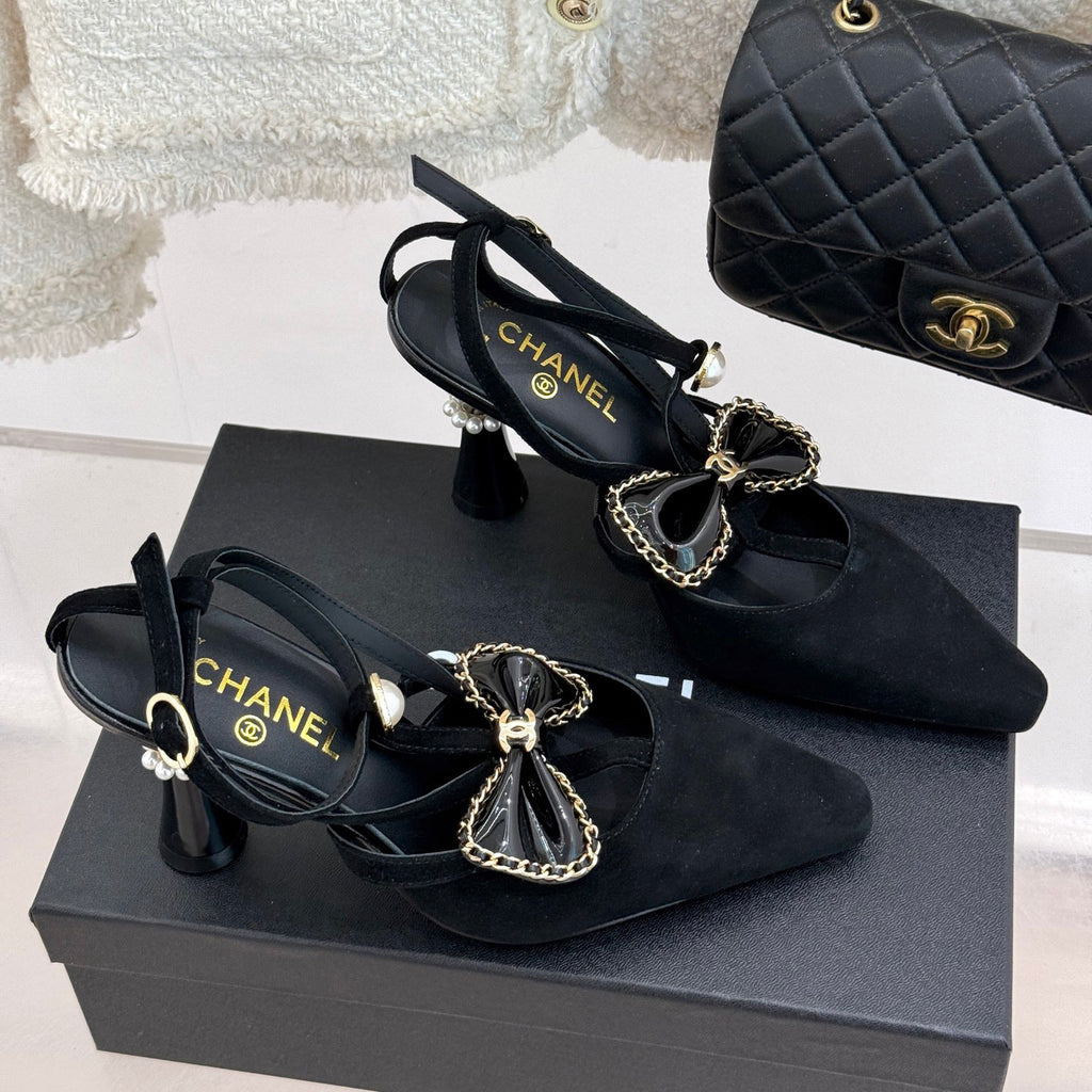 New C Logo Fashion Women's High heel SandalsXC052025020604