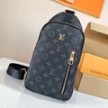 New Fashion V Logo Leather handmade 26cm BagsXC052025042901