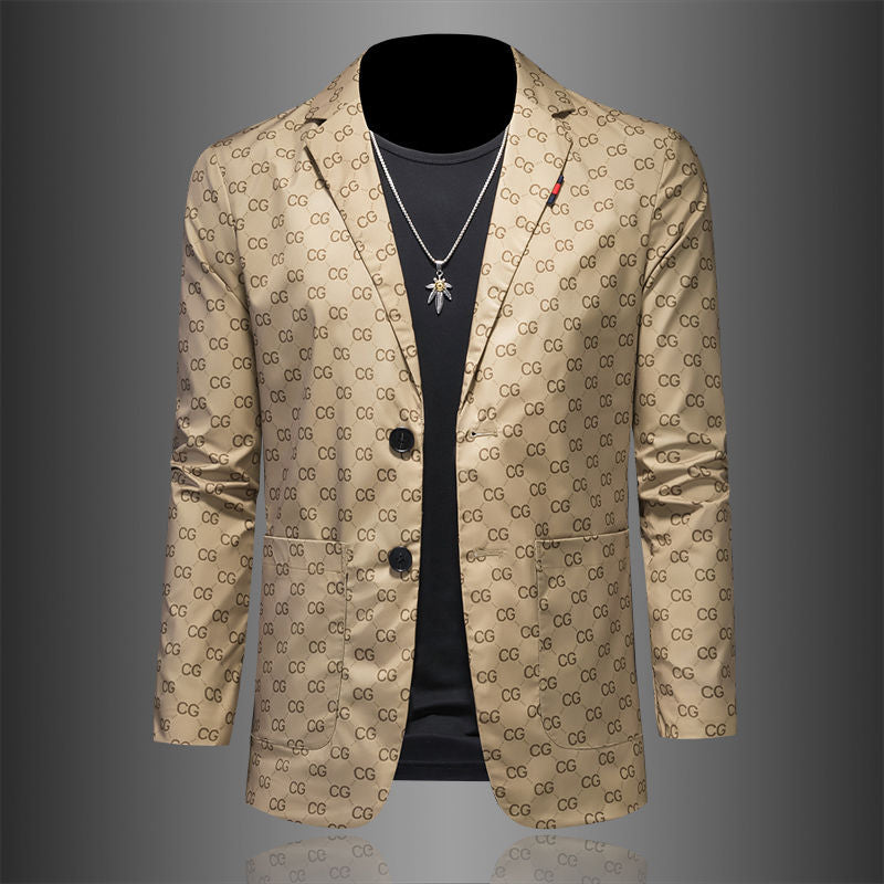Fashion Printed Denim Jacket PD1023080303
