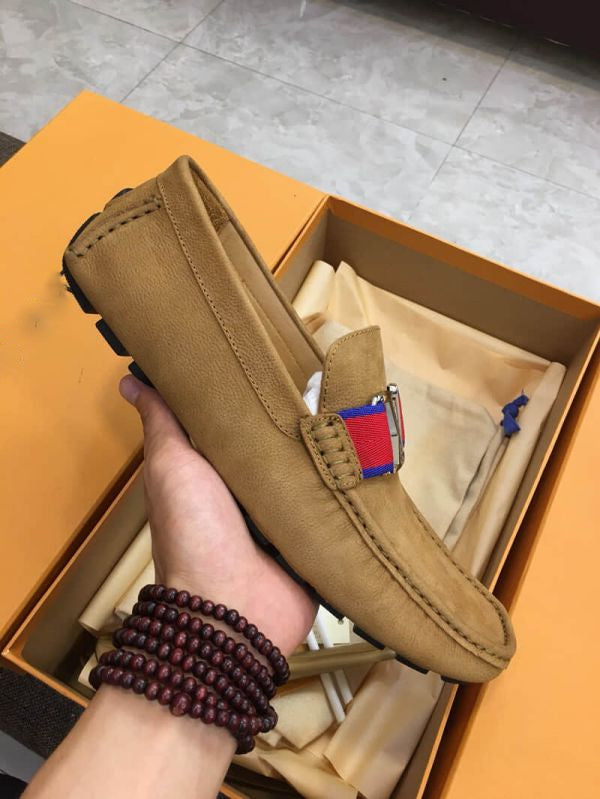 Men's Camel Suede Loafer