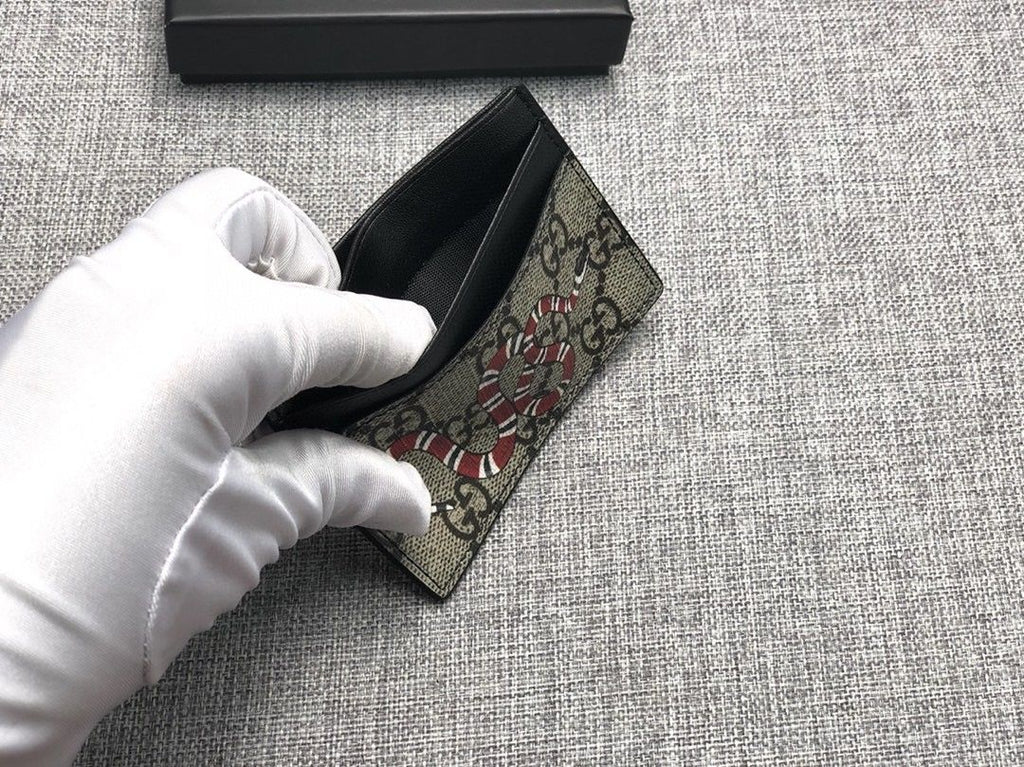 Small Handmade Leather G Logo Fashion Cards Wallets