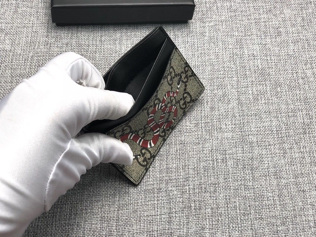 Small Handmade Leather G Logo Fashion Cards Wallets
