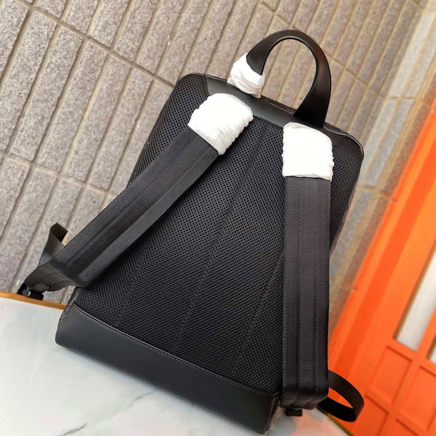 New 2024 Fashion style V Logo real leather Backpack bagsXC052024071902