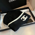 New White and Black fashion C Logo Women's HatPD052024121905