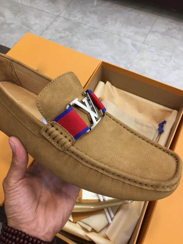 Men's Camel Suede Loafer